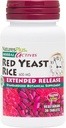 Natures Plus Herbal Actives Red Yeast Rice, Extended release - 600mg, 30 Vegan Tablets - Herbal supplement - Vegetarian, Gluten-Free - 30 Servings