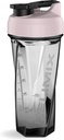 HELIMIX 2.0 Vortex Blender Shaker Bottle Holds upto 28oz | No Blending Ball or Whisk | USA Made | Portable Pre Workout Whey Protein Drink Shaker Cup | Mixes Cocktails Smoothies Shakes | Top Rack Safe