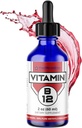 FWS Liquid B12 cae Vitamina B12 Suplemento 5000 mcg Sublingual Methybalalcomin Organic Non-GMO Vegan Metil B12 de alta absorción
