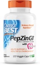 Dokter 's BEST Digetical Enzymes Non- GMO 90 Veggie Caps & PepZin GI Zinc-L-Carnosine Complex 120 Veggie Caps