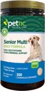 PetNC Natural Care Senior Multivitamin Chewables for Dogs