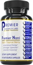 Premier Research Labs Premier Noni - 유기 노니 캡슐, 노니 과일 분말 알약, 노니 추출물 Gut 건강, 에너지 및 면역 건강 지원을위한 보충 - 60 채식 캡슐