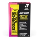 BODYARMOR Caffeinated Flash I.V. Electrolyte Packets, Dragonfruit Berry, Zero Sugar Energy Drink Mix, Single Serve Packs, Hydration for Pre Workout, Just Add Sticks to Liquid (6 Count)