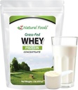 Z Natural Foods Grass-Fed Whey Protein Concentrate - Clean Whey Protein Powder from New Zealand - Ψυχρή επεξεργασμένη καθαρή πρωτεΐνη Whey με Απαραίτητα Αμινοξέα για τη Διατροφή & την Καταλληλότητα, Χωρίς άρωμα, 1 lb
