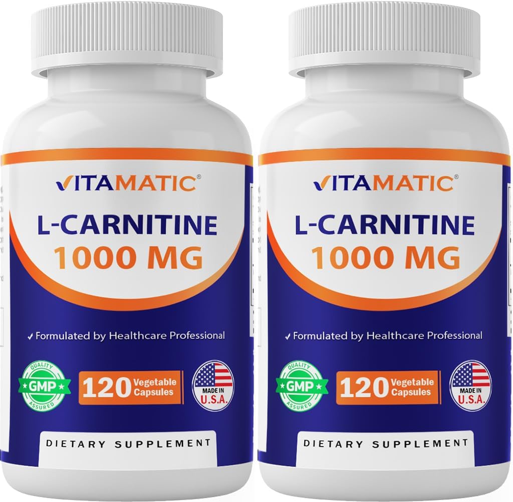 Vitatic L-Carnitine Fumatre 1000 mg - 120 Vegeta Capsbleles (polles)