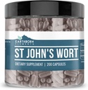 Jordbårne elementer St. John's Wort 200 kapsler, ren og ufortynnet, ingen tilsetningsmidler