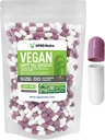 XPRS Nutra Dimensiune 00 Capsule goale - 500 Capsule Vegane goale conte - Pastile goale vegetariane - Capsule vegetale DIY Umplere- Veggie Capse pastile (Lavandă/Alb)