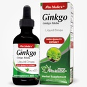 FITO MEDIC 'S Lab - Ginkgo biloba, for hukommelse og koncentration, Pure-Ginkgo biloba Extract - Ultra high Absorption, Alkohol Free.