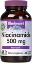 Bluebonnet Nutrition Niacinamide 500mg, Supports Cardiovascular Health*, Soy-Free, Gluten-Free, No GMO, Kosher Certified, Dairy-Free, Vegan, 60 Vegetable Capsule, 60 Servings
