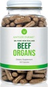 Granjades d'antler - 100% pur Nova Zelanda Beefs - Cor, Liver, Kidney, 180 Capules, 400 mg - Gras Fed, Fred procés suplementari, Pur i net rBGH Lliure, Sense Fillers o Additius