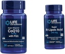 Life Extension Super Ubiquinol CoQ10 med PQQ, CoQ10, PQQ, shilajit, hjertehelse og super R-Lipoic Acid – langvarig kosttilskudd for oksidativ stressforsvar
