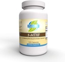 Prioritet En Vitaminer 5-MTHF 1 mg Folate Supplement Biotilgjengelig aktiv form vitamin B9 120 Vegetariske kapsler [6]-5-metyltetrahydrofolatmetylering