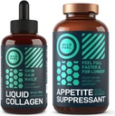 WILD FUEL Liquid Collagen e Appetite Supresante Saúde e Benestar Bundle