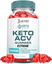 Laboratories Keto Genesis Keto ACV Gummies Extreme 2000MG Keto Genesis Keto Gummies Advanced Formulės Apple Cider Vinact with Pomgranate Beet Juice Mills B12 Vegan Non GMO 60 Gummys