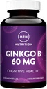 MRM Ginkgo B, 60mg, 60 cápsulas vexetarianas