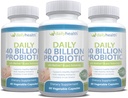 Daily Probiotic 40 милиарда CFU MakTrek Bi-Pass Technology Digestion Имунно здраве 180 Veggie капсули