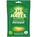 HALLS Defense Assorted Citrus Witamina C Drops, Suplement diety Drops, 30 Drops