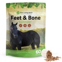 Feet & Bone Horse Hoof Supplements, Tendons | Horse Hoof Supplements for Feet & Bone, Tendon, Ligament & Tissue Support, Antioxidant Limb Circulation, Made in USA