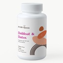 Debloat & Detox - Gut & Liver Supplement for Women with Milk Thistle & Voikukka - Vegan Formula tukemaan maksan detoxification, Digestio, turvotus - 1 pullo