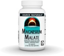 Source Magnesium Malate, Supports Muscles and Energy Production *, NonGMO, Vegetarian FriendMagnesium Suplemen, 3.750 MG per Serving - 90 Tablet