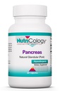 Nutricology Pancreas Pork - Freeze Dried Pancreas Tissue - Supports Digestive System - Glandular Capsules - Hypoallergenic Formula - 60 Servings - 60 Count