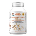 ANDREW LESSMAN Vitamin K2 MK7 120 mcg 360 Softgels - Essential for Healthy Calcium Utilization, Promotes Optimum Skeletal, Heart and Arterial Health. No Additives. Small Easy to Swallow Softgels