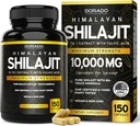 Shilajit with 85+ Trace Minerals (150 Capsules, 1000mg Extract per Serving) Pure Shilajit Capsules for Men " Women with Fulvic Acid for Immune Support - Third Party Tested, Non GMO, Vegan " USA Made