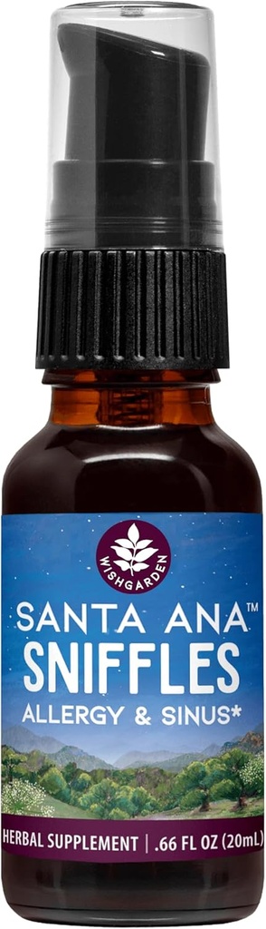 WishGarden žolelės Santa Ana Sniffles. 66 Fl Oz