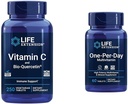 ויטמין C & Quercetin Phytosome Plus Multivitamin עם 25+ ויטמינים, מינרלים ופלטים - 250 טבליות, 60 טבליות