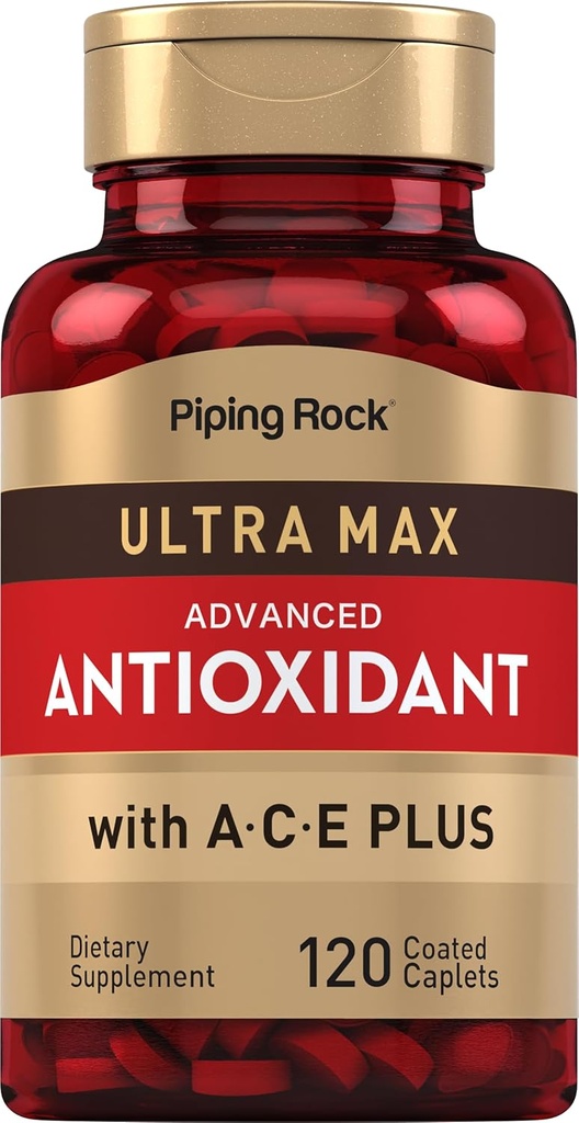 Piping Rock Antioxidant Supplementen 120 Caplets 