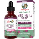 MARYRUTH'S Organic Milk Thistle Seed Liquid Extract Drops, 1 fl oz | 1,190 mg Milk Thistle Seed | Silybum marianum | Alcohol-Free | Vegan | USDA Organic | Non-GMO
