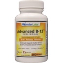 Wonder Laboratories Sublingual Vitamin B12 (1000 mcg), B6 (5mg), Folic Acid(400 mcg) & Biotin (25mcg) - Formulated with Methylcobalamin Vitamin B-12 (250 Tablets)