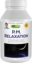 ANDREW LESSMAN P.M. Relaxation - 180 kapsler - Naturlig støtte for Gentle Restful Sleep with Melatonin, Valerian, Passionflower, Hops, Kamille. Ingen morgen Grogginess liten lett å svelge kapsler