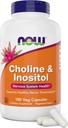 Тепер Choline & Inositol, 180 Вегетаріанські капсули