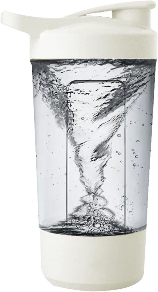 HOTSEVEN Premium Електричний протеїн Shaker пляшки, виготовлений з Tritan - BPA Free - 14 oz Vortex Portable Mixer Cup/USB акумуляторні чашки для протеїнів