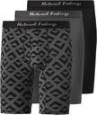 Natural Feelings Herre Undertøj Modal Boxer Broer 9 Tommer lange ben Boxer Broer til mænd Pack