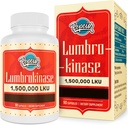 Lumbrokinase 200mg (Max Activity 1,500,000 LKU) - Lumbrokinase Enzymes Supplement, More Effective Than Nattokinase - 90 Capsules