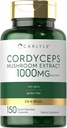 Carlyle Cordyceps κάψουλες μανιταριών 1000mg 