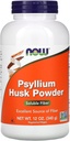 NOW Psyllium Husk Powder, 12-ühikuline (pakk 3)