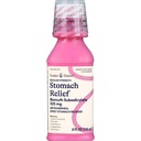 Foster & Thrive Stomach Relief Liquid for Nausea, Heartburn, Indigestion, Upset Stomach, and Diarrhea - Fast Relief for 5 Symptoms, Antidiarrheal, Bismuth Subsalicylate 525 mg, Original, 8 Oz