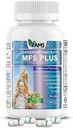 America Medic & Science MFS Plus Suplimente de fertilitate pentru bărbați (60 capsule) Contele de spermă Booster, susține motilitatea 