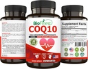 BioFinest CoQ10 CoEnzyme Q10 100mg Supplement - Snelle Release Snelle Absorptie - Immune Heart Energy Antioxidant (120caps)