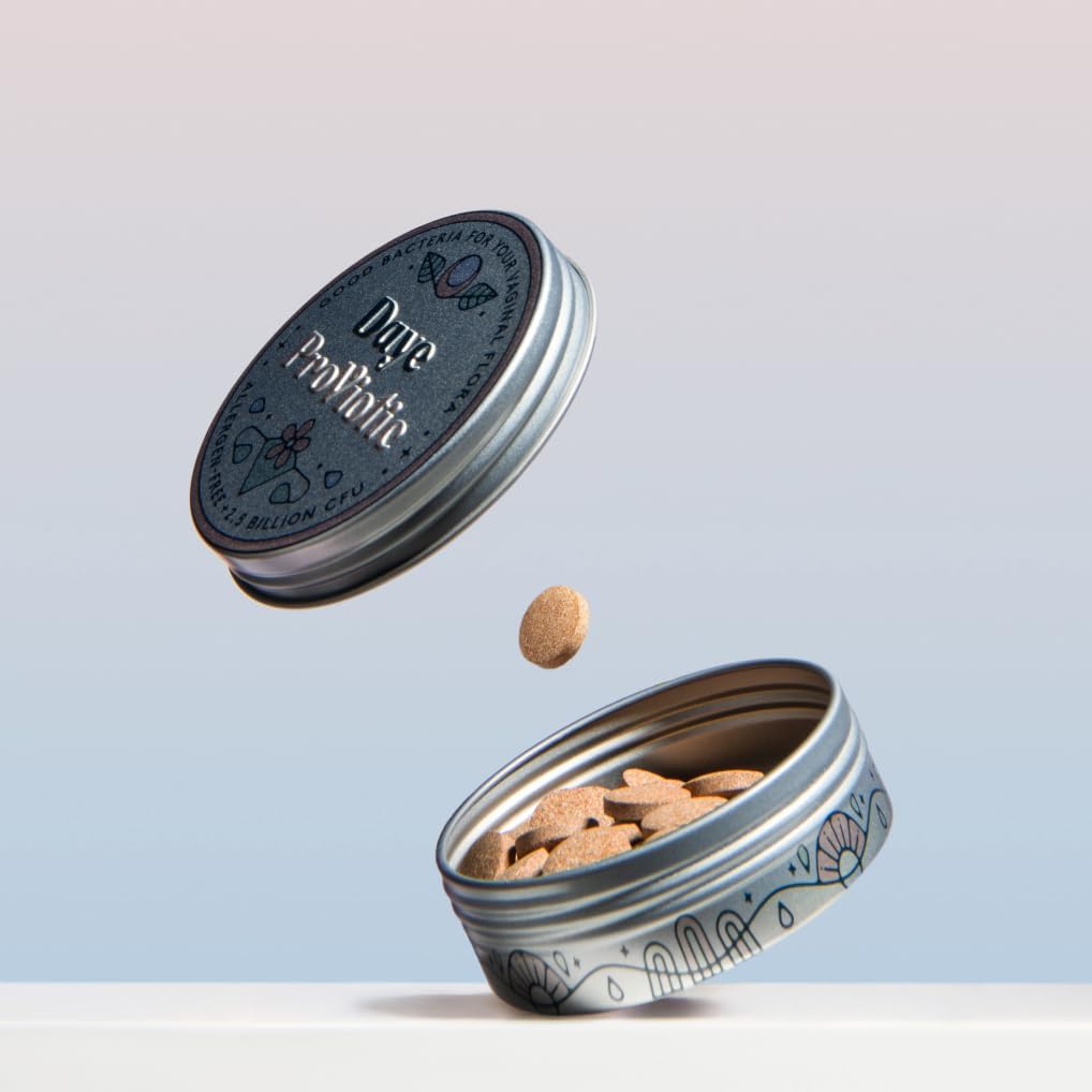 DAYE ProViotics: жените пробиотик за рН баланс. Женски вагинални пробиотици. Lactobacillus Plantarum Probiotic Съдържа 2,5 милиарда живи клетки. Поддържа здравите вагинални и Гут микробиом.