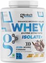 GLIMLACH Whey Extra Strength Isolate + Protein Powder for Muscle Support & Recovery, Vegetarian - Primary Source Whey Isolate (4.4LBS, Chocolate)