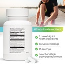 REVITALIZE Mobility + Advanced Joint & Connective Tissue Support Formula Inflammation, Joint Care & Relief, Heart & Immune Support, Perna Canaliculus, Glucosamine, MSM, DMG- 90 Tablets