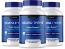 (3 Pack) Neuro Thrive Brain Supplement, Neuro Thrive para memória, Neuro Thrive PQQ para reduzir os efeitos negativos do nevoeiro cerebral, Neuro Thrive Cognitive Function, NeuroThrive Reviews Neuro-Thrive (180 Cap)