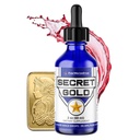 FWS Colloidal Gold Liquid Drops, Ascension Meditation Spiritual Aid Brain Boost, Enhance Awareness Clarity Dreams Intuition, Made from 99.99% Pure Swiss Gold, 100 ppm, Ruby Red, Real 24K