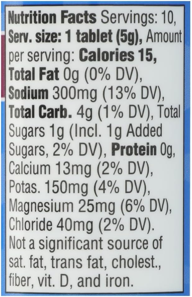 NUUN, tube de Triberry Sport, 10 comtes