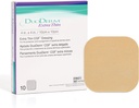 ConvaTec DuoDERM Ekstra İnce Kontrol Gel Formula 4"x4" Hydrocolloid steril Yaralar, Low Friction, Latex-Free, Water, Square, Beige, 10ct Box Box
