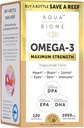 Enzymedica Maksimum Strength Yüksək Potensial Balıq Yağı, EPA DHA Omega 3 Təhlükəsiz, 120 Softgels